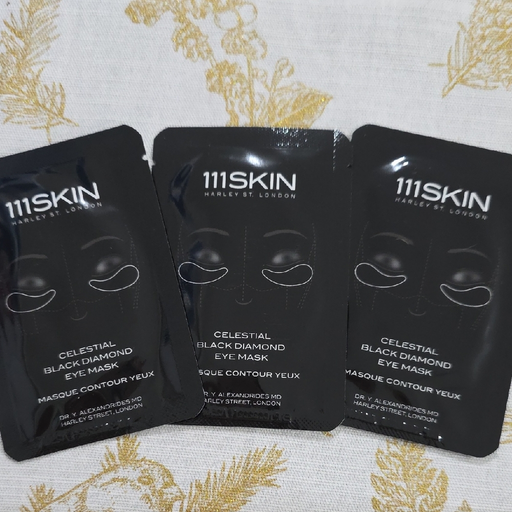 111SKIN Black Diamond Eye Mask Trio